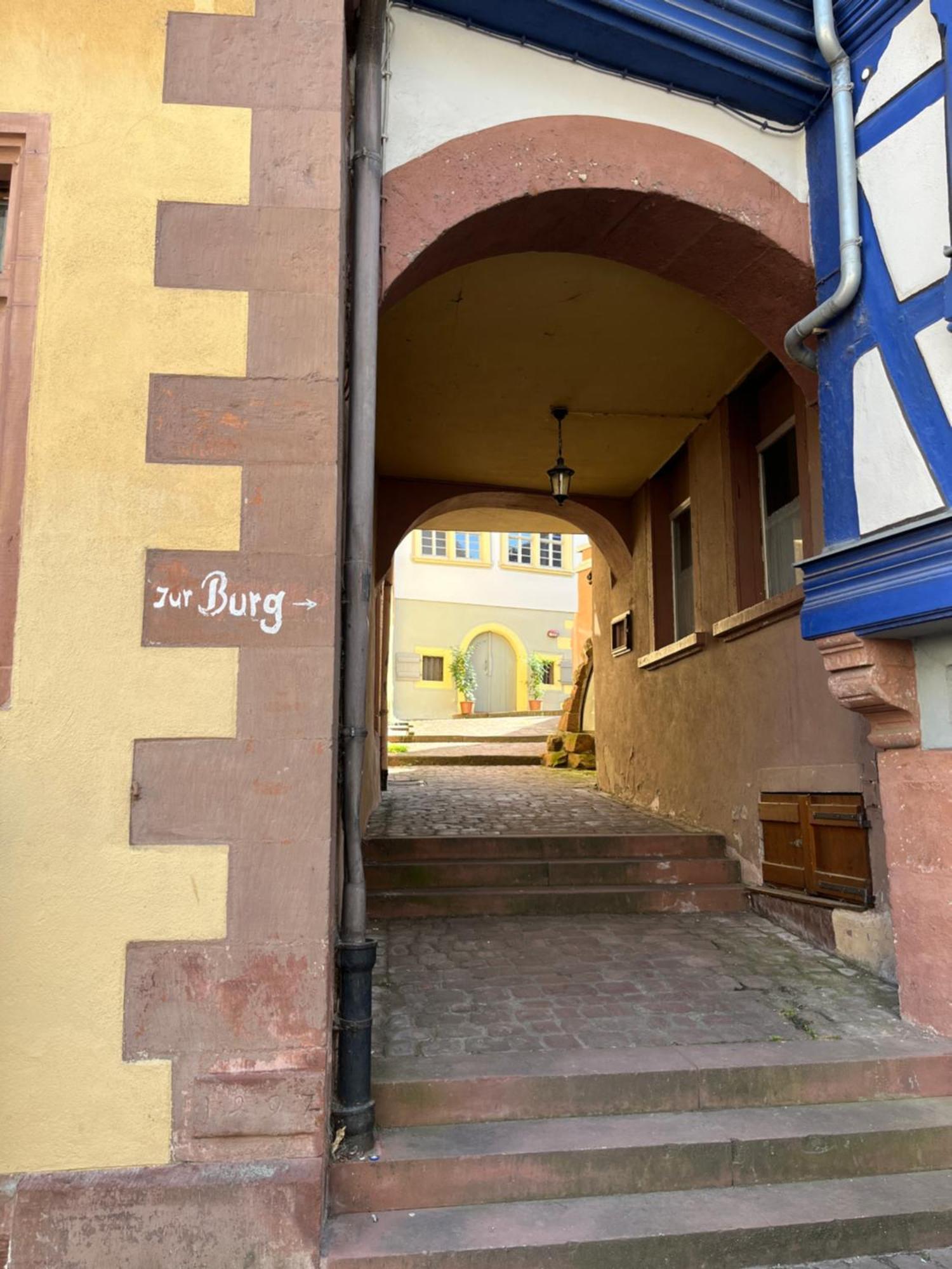 Bed and Breakfast La Flamme Wertheim Garni Экстерьер фото